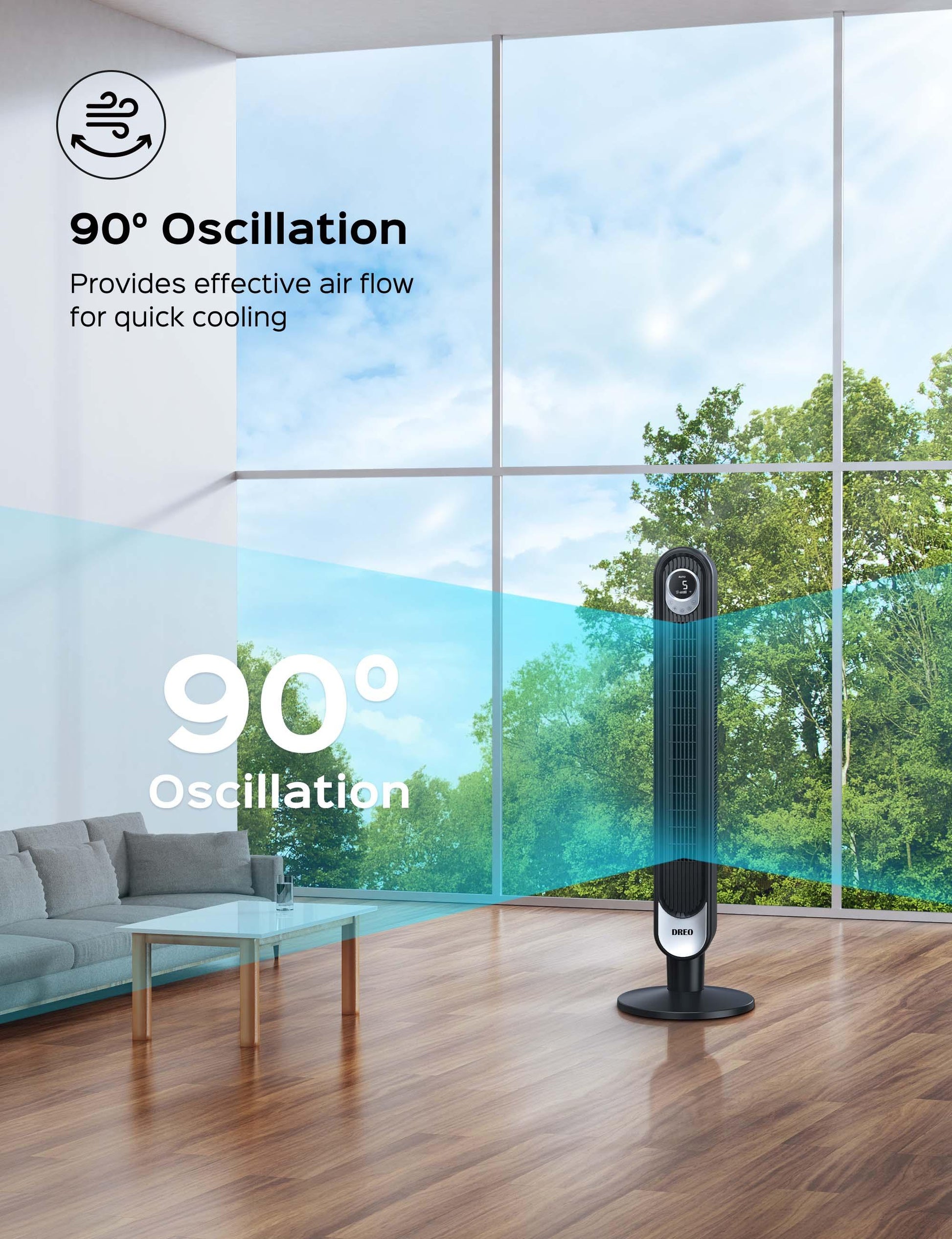 Smart Tower Fan Cruiser Pro T1S - DREO