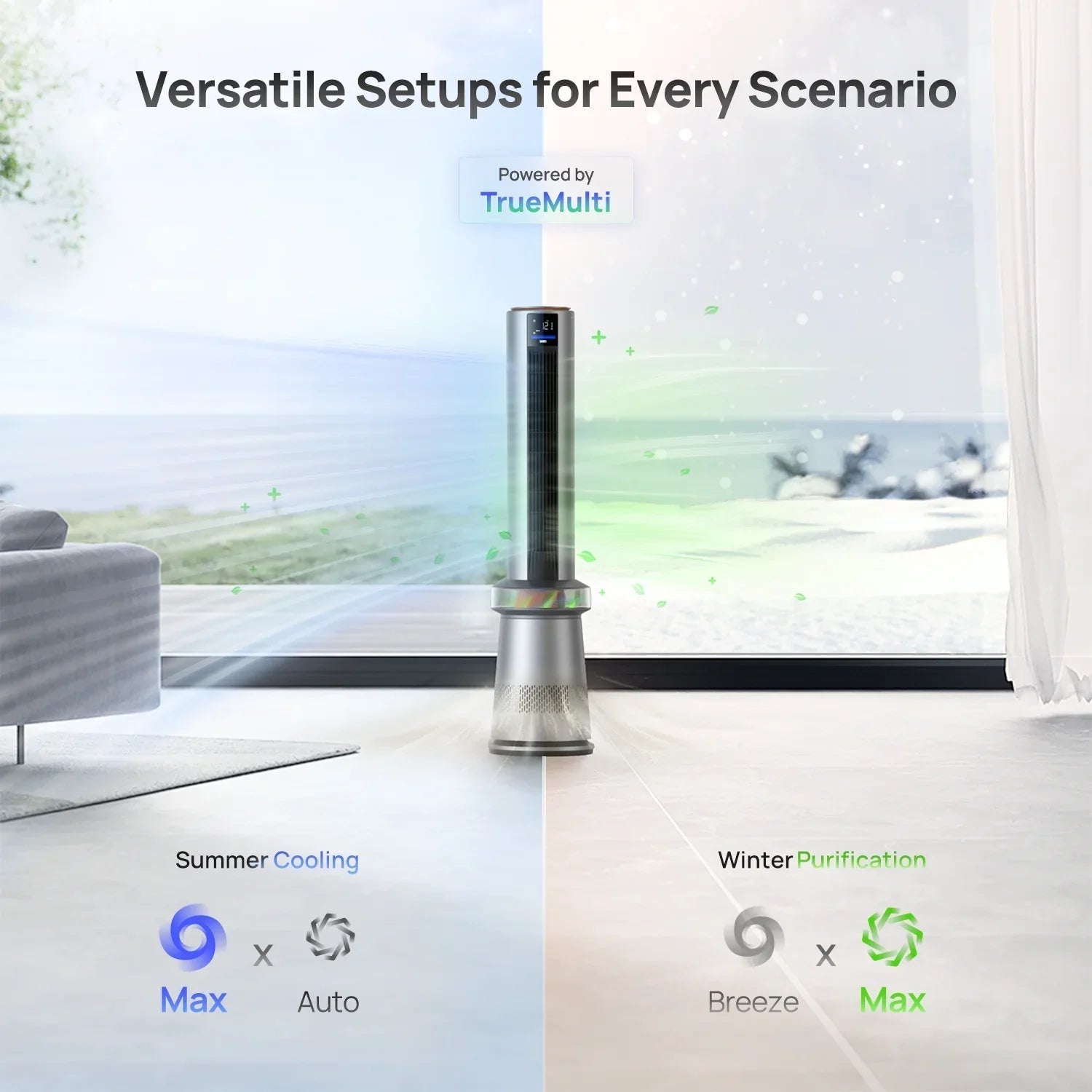 Air Purifier Tower Fan MC710S - DREO