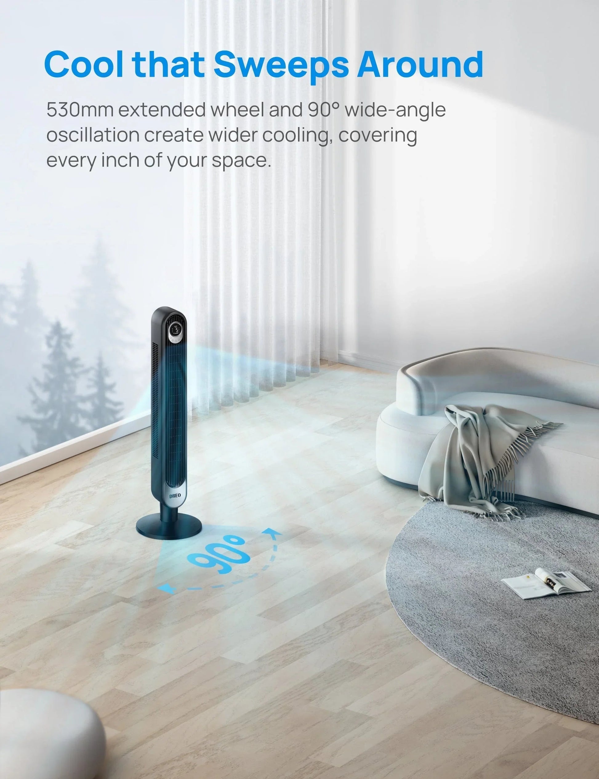 Tower Fan Cruiser Pro T1 - DREO