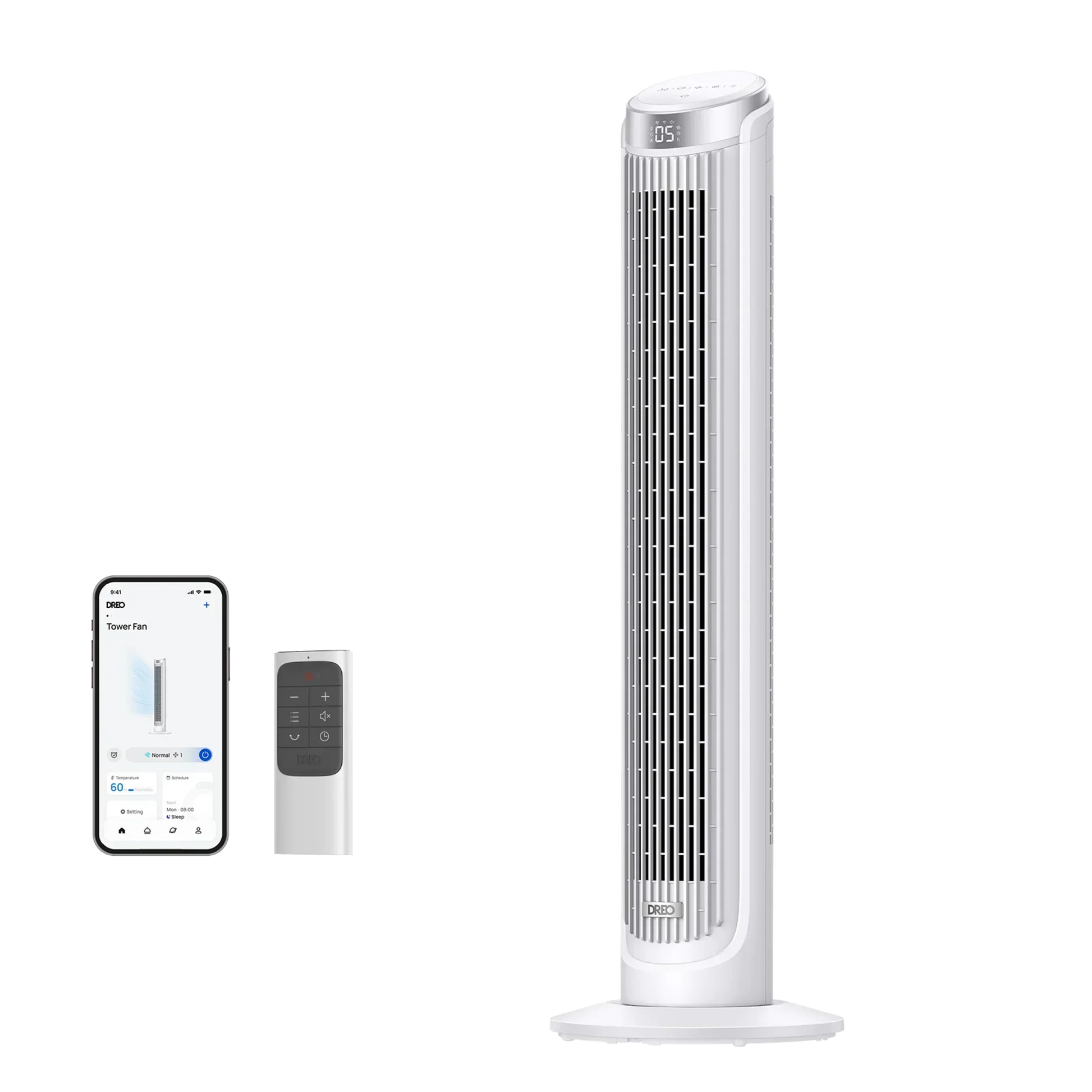 Smart Air Circulator Fan CF511S & Smart Tower Fan Cruiser Pro T3S - DREO