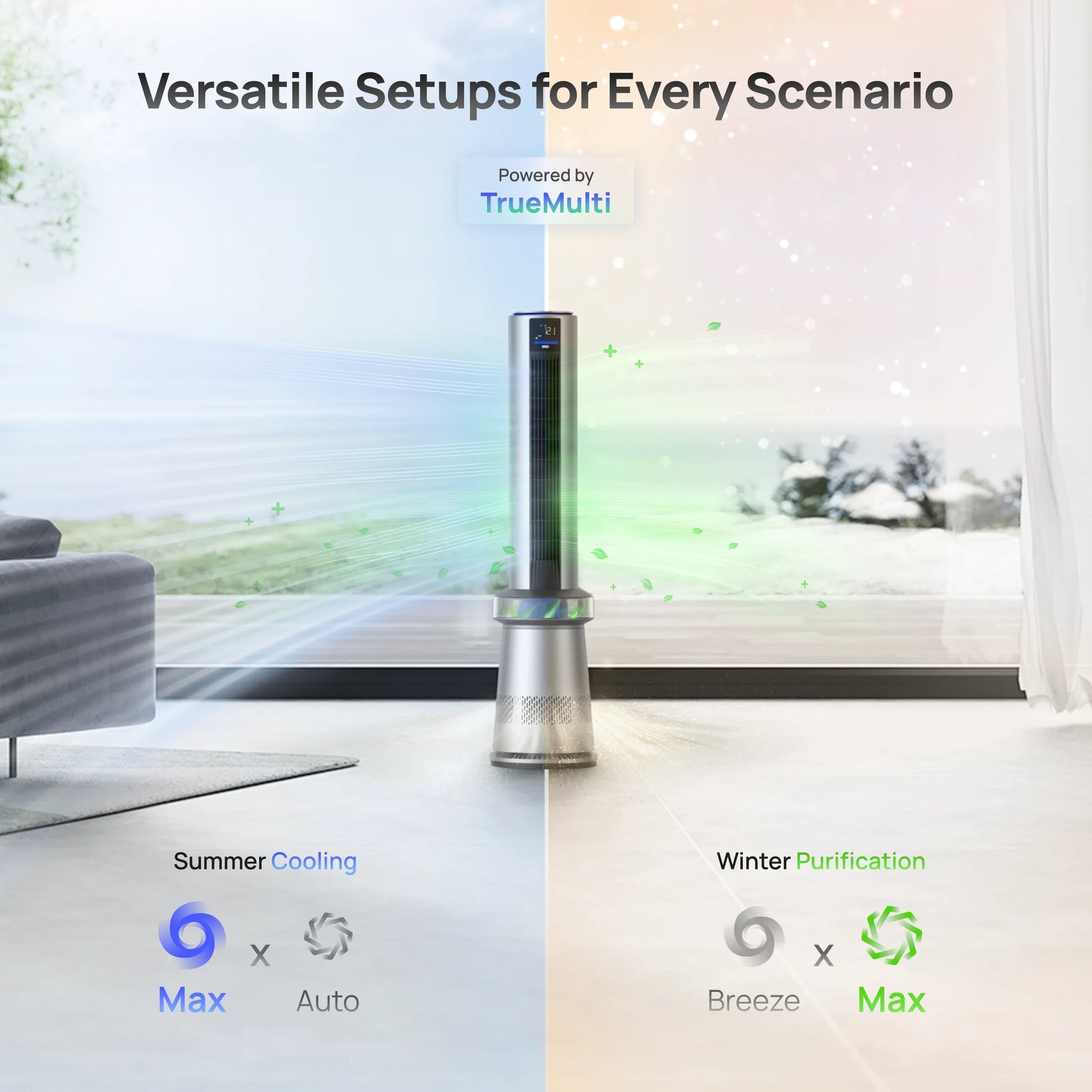 Air Purifier Tower Fan MC710S - DREO