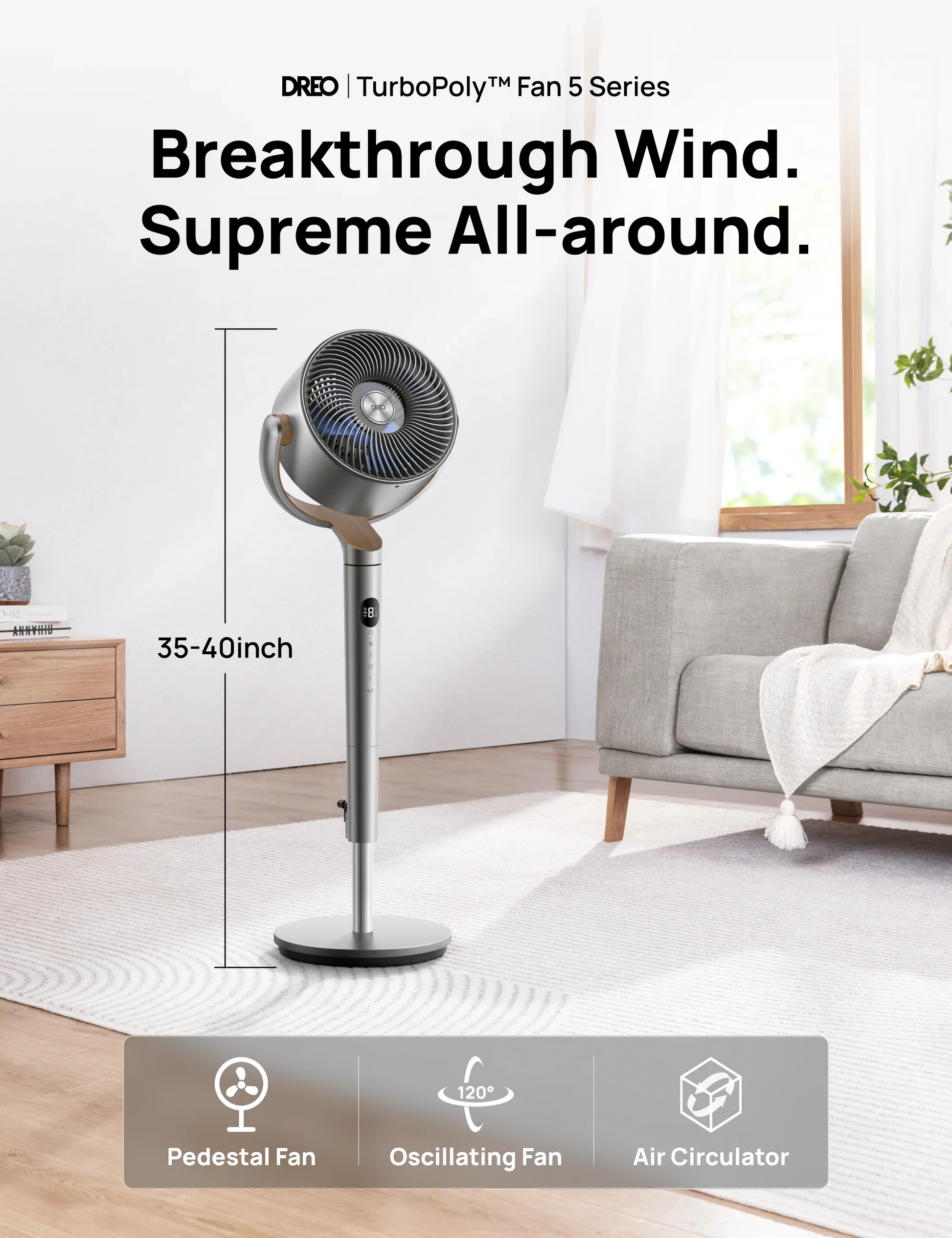 TurboPoly™ Fan 502S - DREO