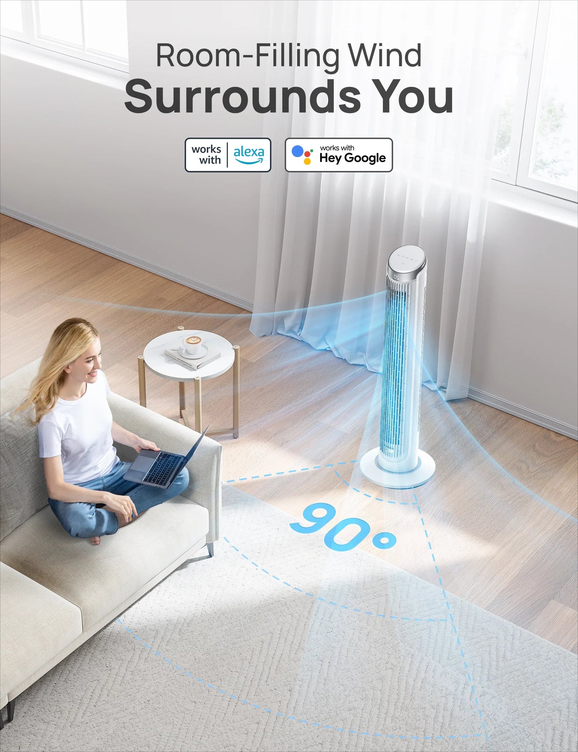 Smart Tower Fan Cruiser Pro T3S - DREO